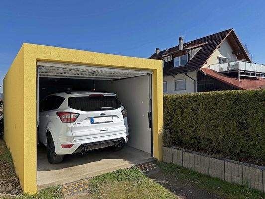 Garage: Ihr geschützter Garagenplatz...