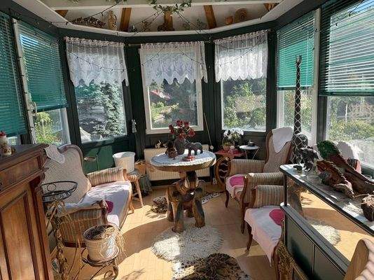 Wintergarten im Dachgeschoss