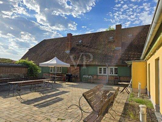 Innenhof für Veranstaltungen, Hochzeiten etc.