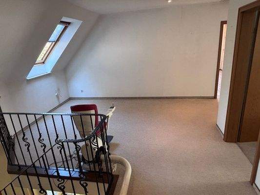 Galerie im Obergeschoss