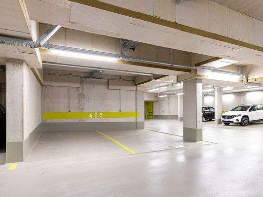 Tiefgarage inkl. Nebenräumen