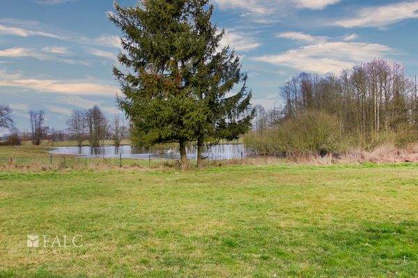 Moorlandschaft hinter dem Grundstück