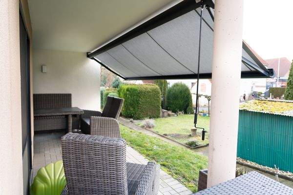 Blick von der Terrasse