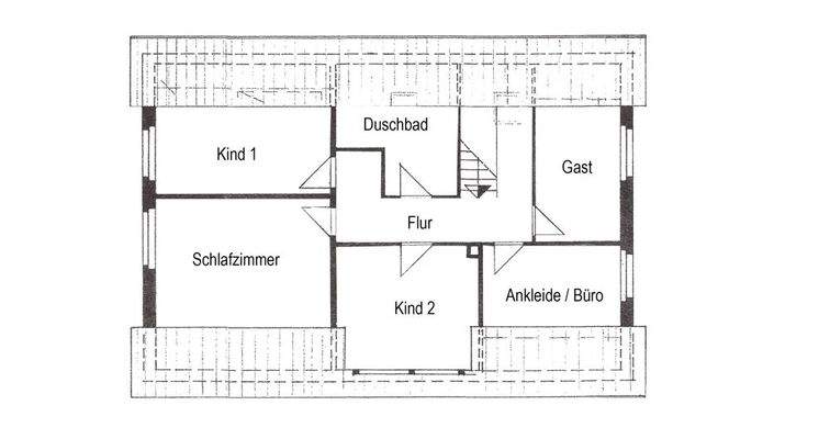 Grundriss Dachgeschoss