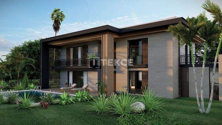 Villa in a Peaceful Complex Surrounded by Nature in Trabzon Ortahisar