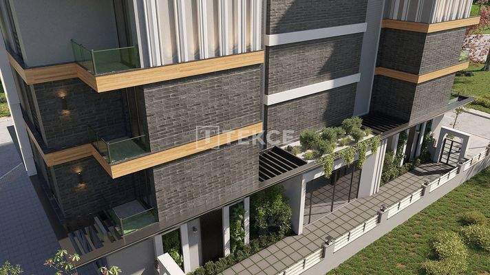 Spacious Sea-View Apartments Within a Complex in Oba Alanya