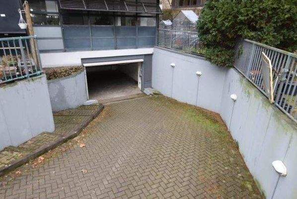 Zugang zum Untergeschoß