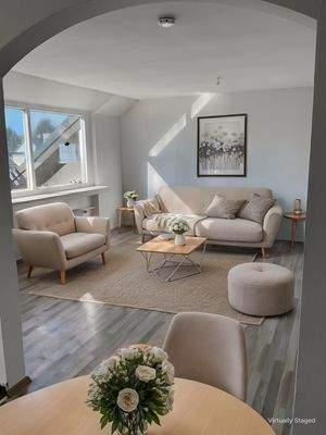 Wohnzimmer Mustereinrichtung