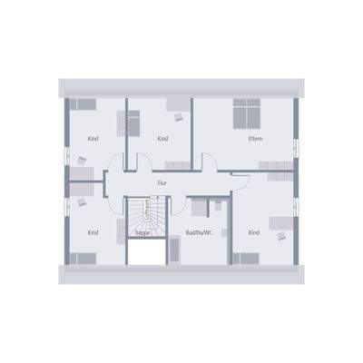 Grundriss Dachgeschoss