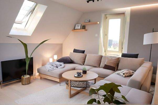 Wohnbereich beim Winterg. KI Bsp.