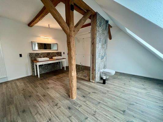 Badezimmer im Obergeschoss