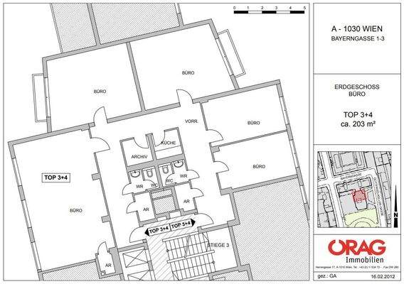 Bayerngasse 1-3_EG_Top III 3+4_Plan