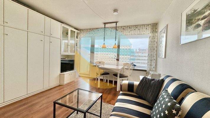 Wohnraum mit Schrankbett