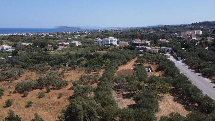 Kreta, Maleme: Neubau-Projekt! Villa mit wunderschönem Meer- und Sonnenuntergangsblick zu verkaufen