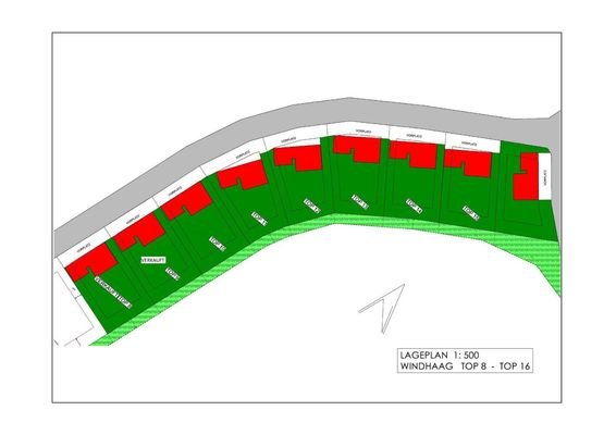Windhaag  Lageplan Verkauf 500-1