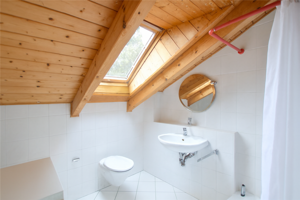 Badezimmer Dachgeschoss