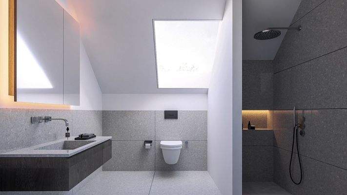 Visualisierung Bad Penthouse