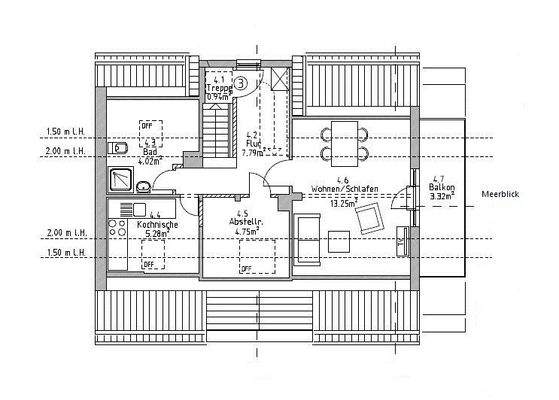 Grundriss Dachgeschoss (III)