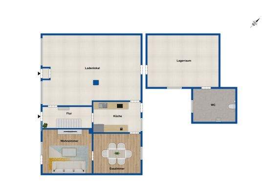 Grundriss Erdgeschoss