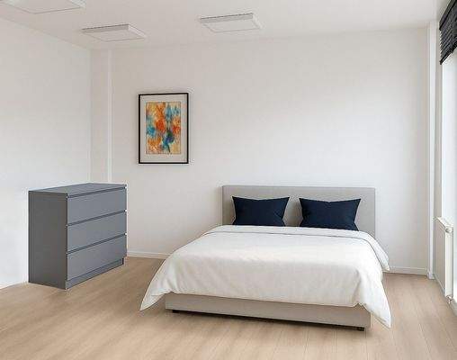 Schlafzimmer (Visualisierung Wohnbeispiel)