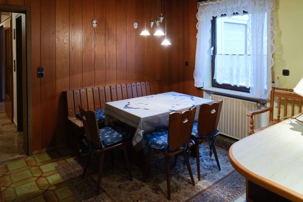 Esszimmer in der Küche im OG