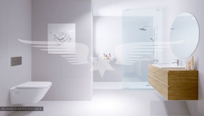 Visualisiertes Badezimmer