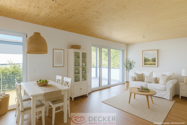 Wohnen - KI möbliert