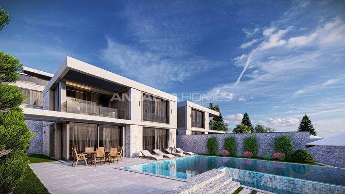 2-Bedroom Villas with Rental Income Guarantee in Kalkan