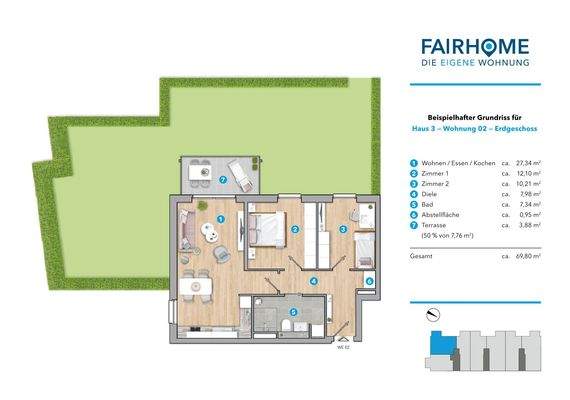 Am Glessener Feld_FAIRHOME_Haus 3_Grundriss_Wohnun