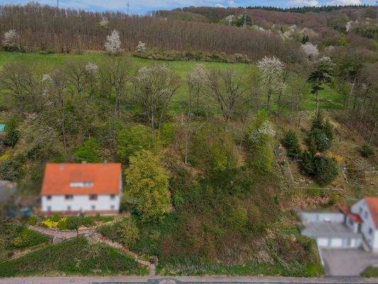 Baugrundstück Luftaufnahme Lage