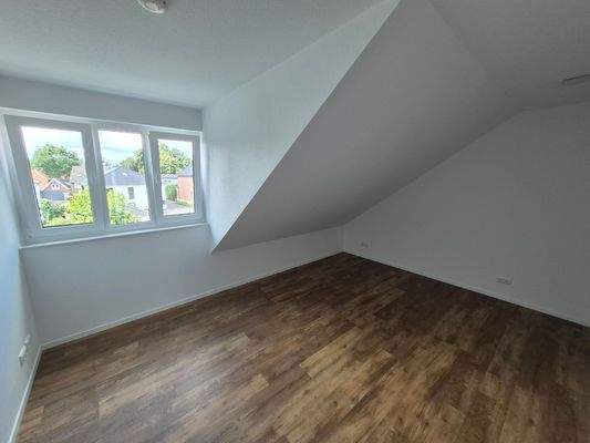 Dachgeschosswohnung mit Schrägen