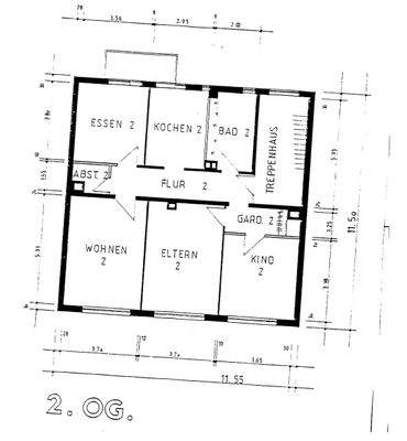 2.OG, Grundriss etwas geändert