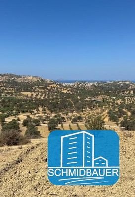 Kreta, Sivas: Grundstück mit herrlichem Meerblick am Ortsrand zu verkaufen