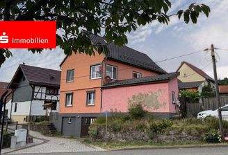 KI-generiert: EFH mit Nebengelass
