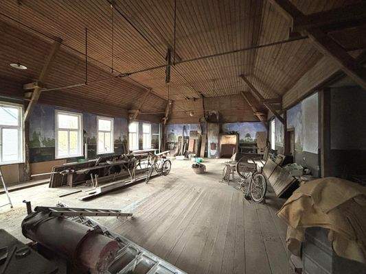 Saal im Obergeschoss