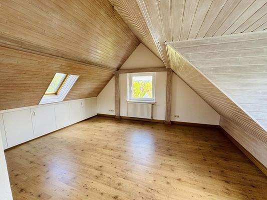 Ausgebauter Dachraum