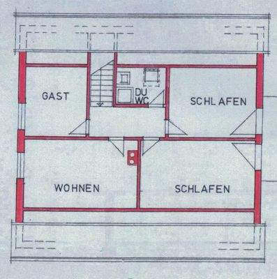 Grundriss Dachgeschoss