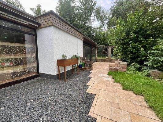 Terrasse vom Atelier