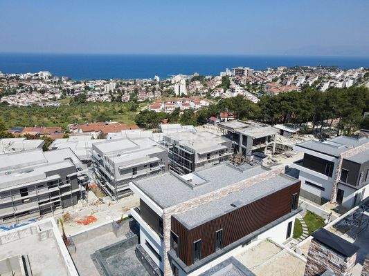 Villas Near the Beach with Open Sea View in Kuşadası
