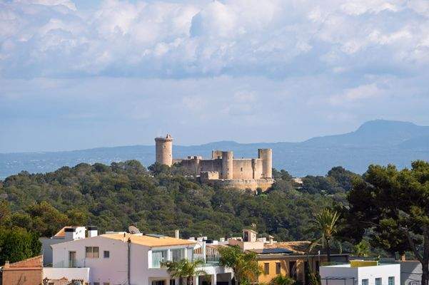 Blick auf das Castello Bellver