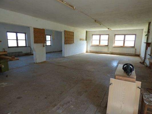 Beheizbare Werkstatt