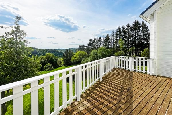 Weitblick von der Terrasse aus