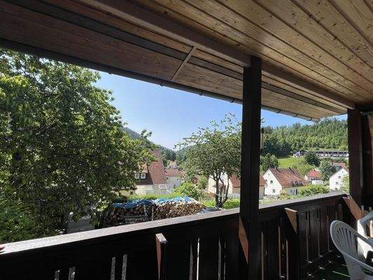 EG überdachter Balkon