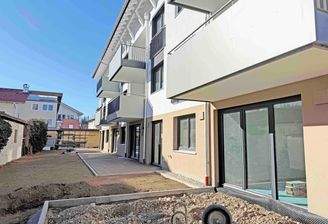 Ansicht EG Wohnung mit Terrasse