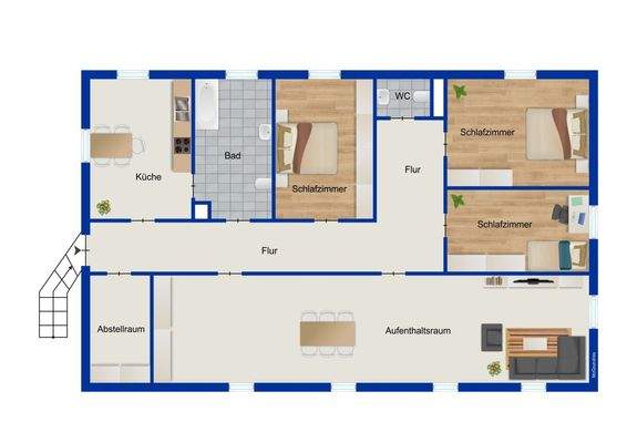 Grundriss Dachgeschoss