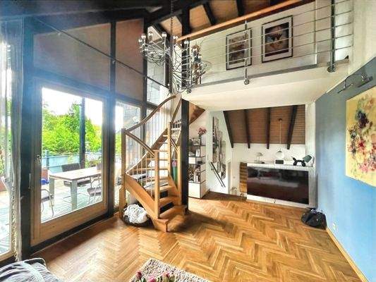 Offener Galerieblick