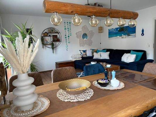 Wohn und Essbereichblick