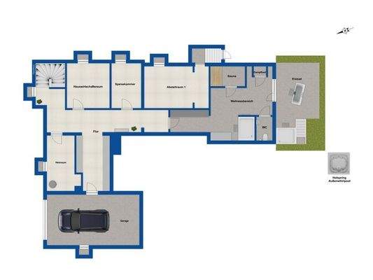 Grundriss - Kellergeschoss