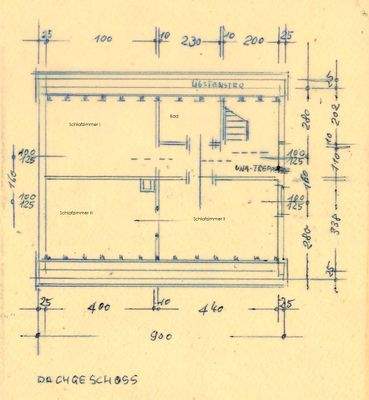 Grundriss Dachgeschoss