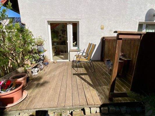 Sonnenterrasse Erdgeschoss